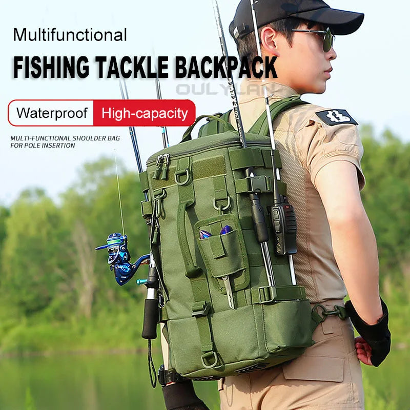 High Quality Outdoor Fishing Climbing Hiking Bag Fishing Equipment Storage Bag