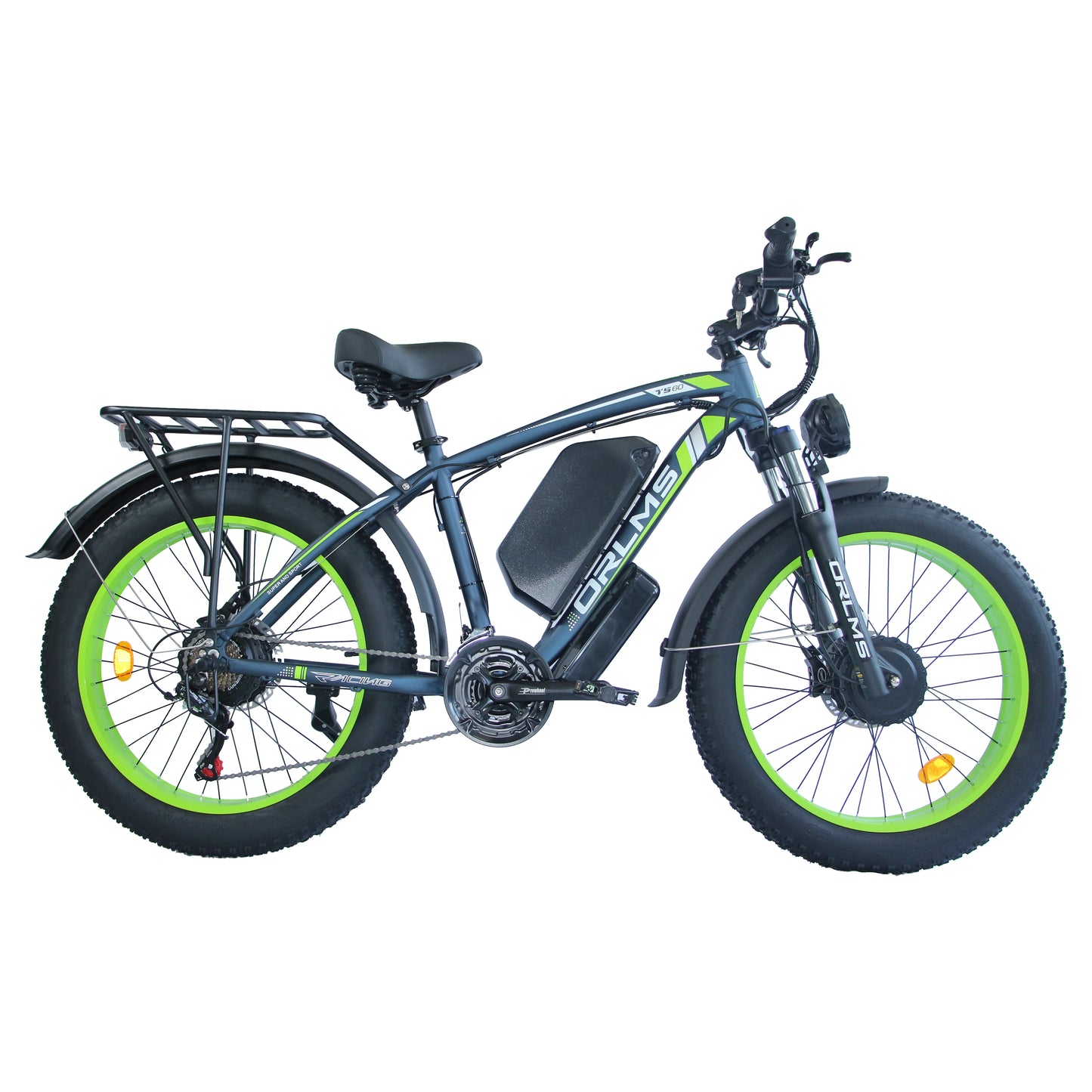 Electric bikes 2000W motor front and rear double shock absor