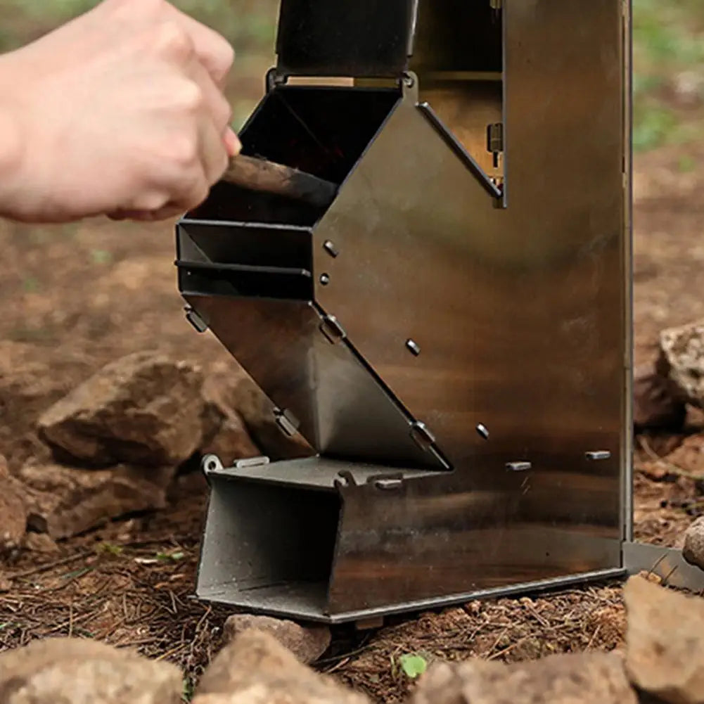 Lightweight Camping Stove Collapsible Stainless Steel