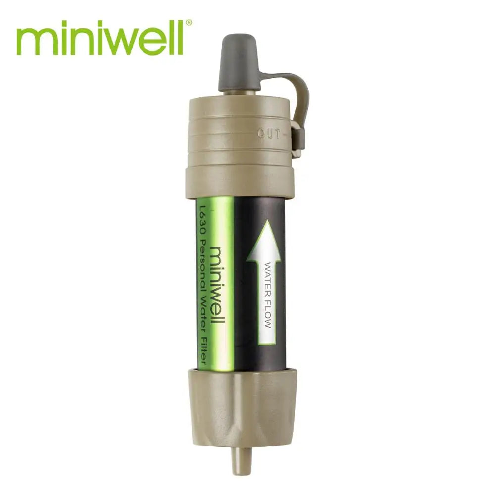 Portable Outdoor Water Filter Survival Kit for Travel