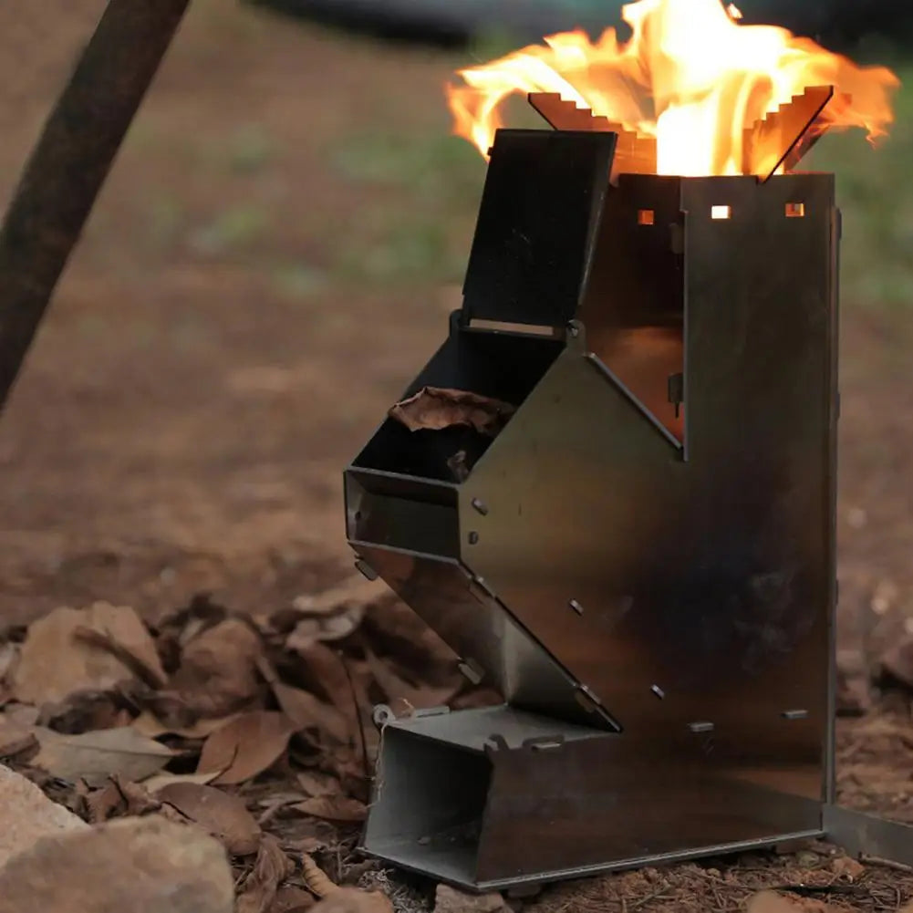 Lightweight Camping Stove Collapsible Stainless Steel