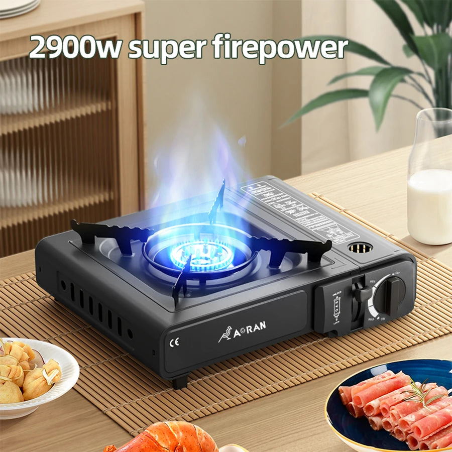 Outdoor Portable Card Stove, Gas Stove, Suitable For Camping,