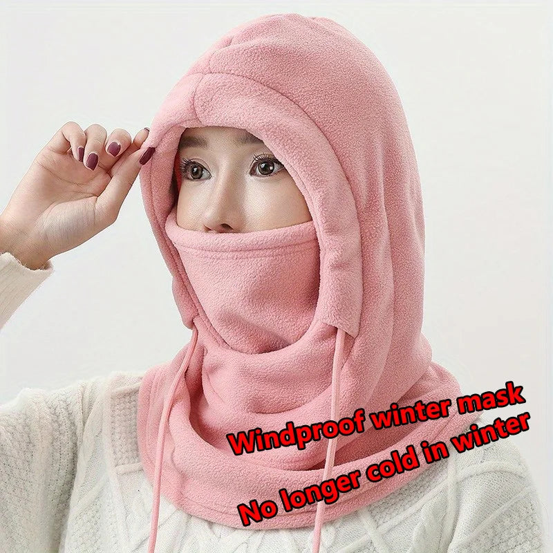 Breathable Sports Windproof Winter Mask With Neck Warmer