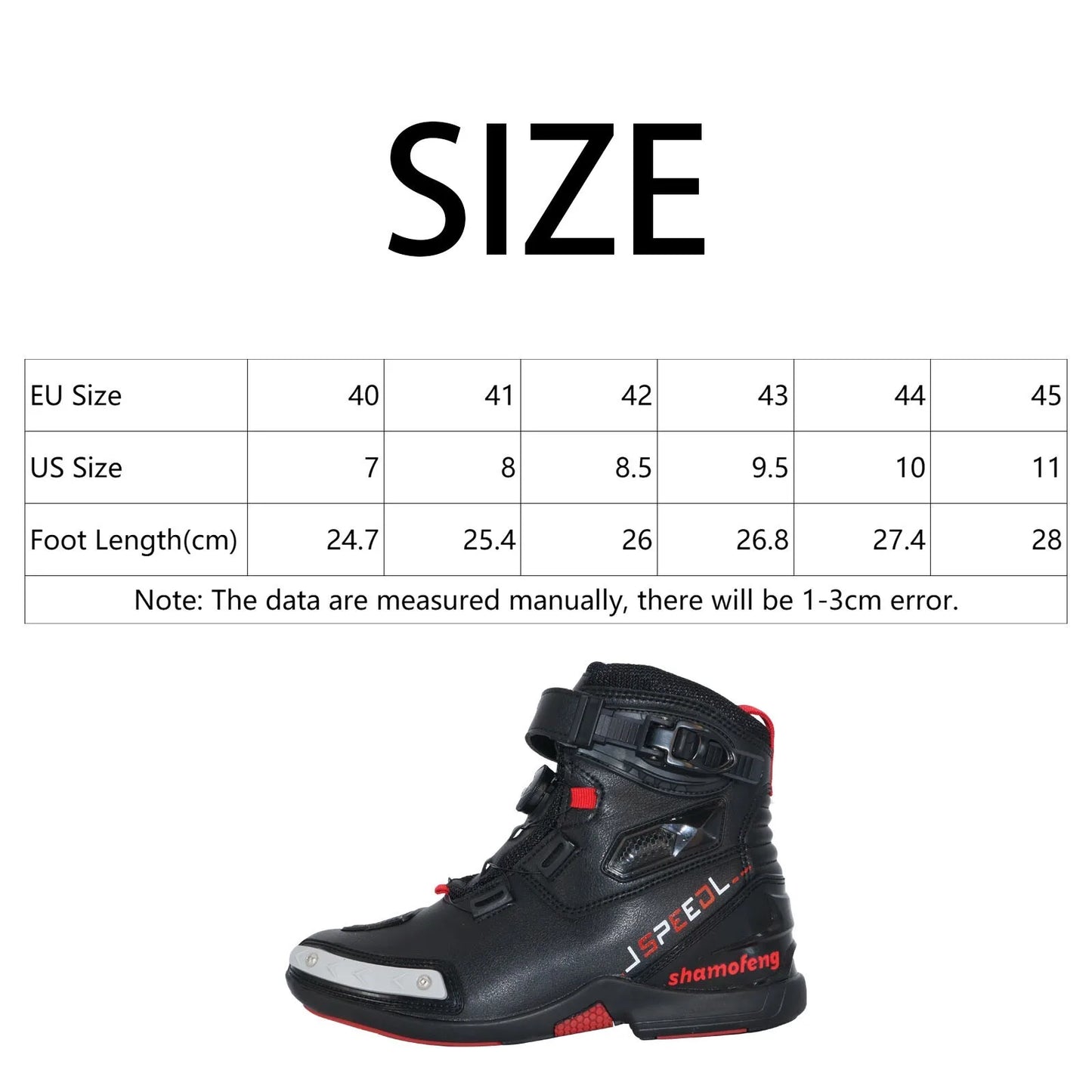 Waterproof Non-slip Motocross Mountain Racing Ankle Length Shoes