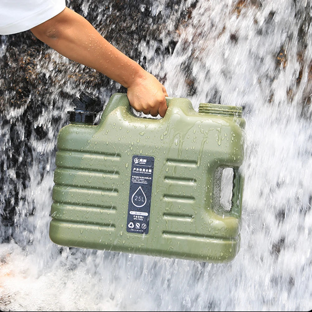 Water Containers Jug Camping Bucket Water Storage 25L