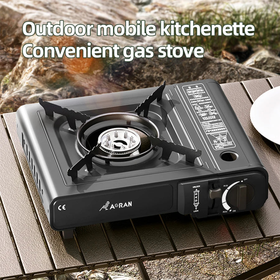 Outdoor Portable Card Stove, Gas Stove, Suitable For Camping,