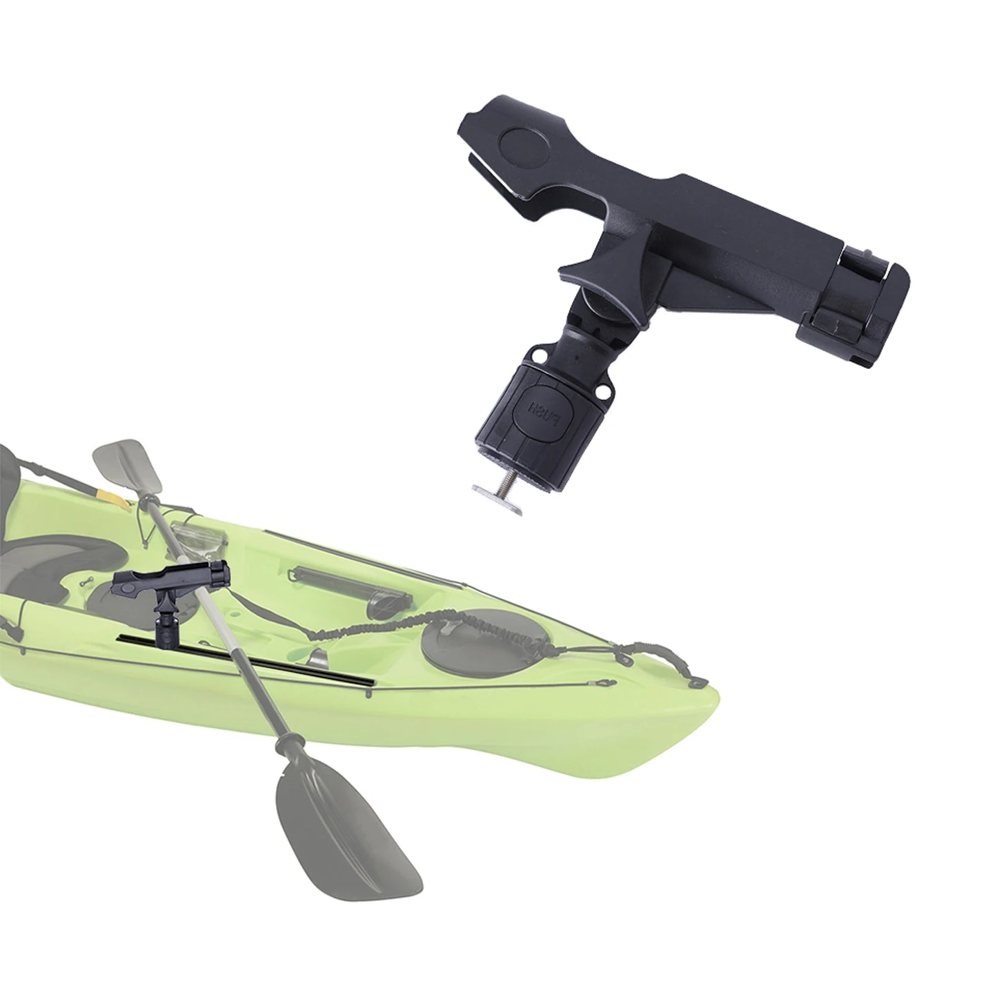Removable Kayak Boat Pole Fishing Rod Holder