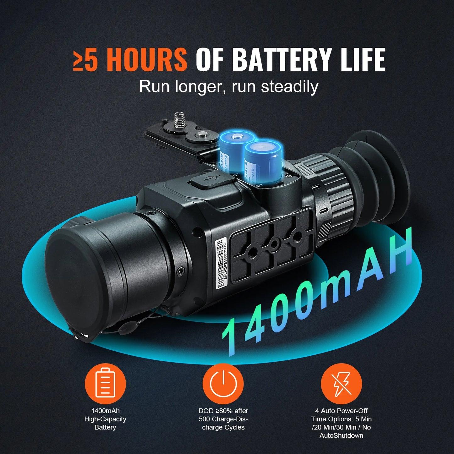 Thermal Imager Monocular Resolution Hunting Imaging Telescope Thermal Camera