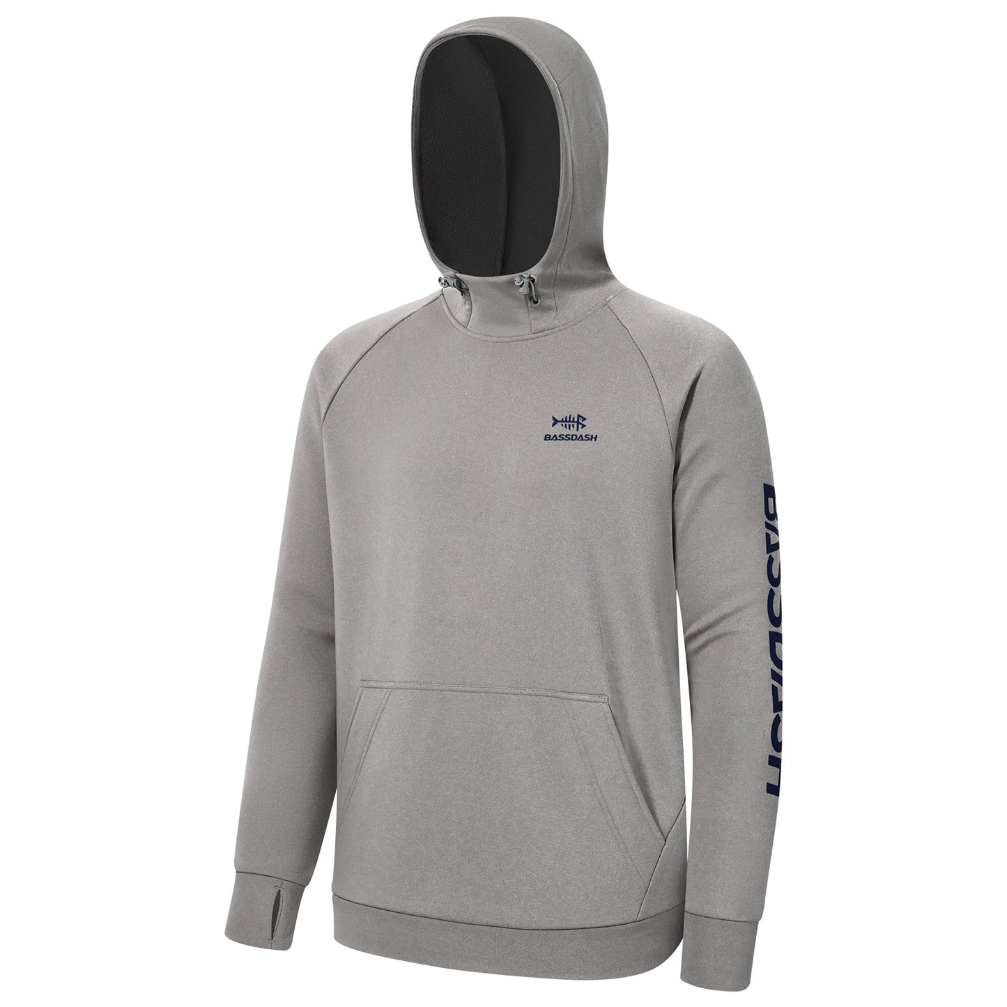 Men’s Fleece Lined Fishing Hoodies Water Resistant
