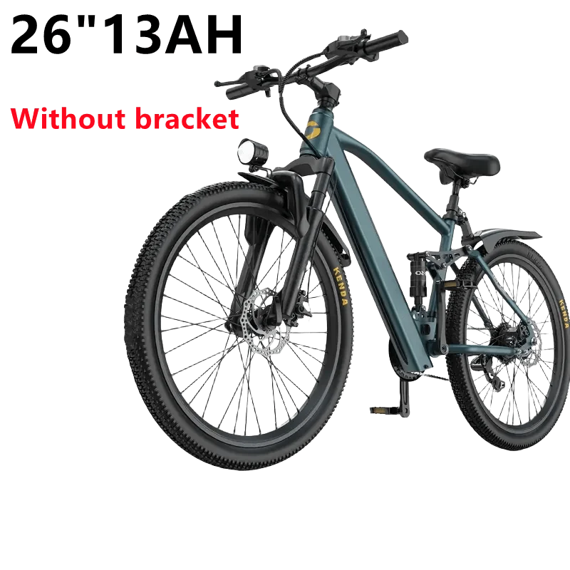 Adults Electric Bicycle, 26" 24" Electric Mountain Bike 500W Motor,21 Speed