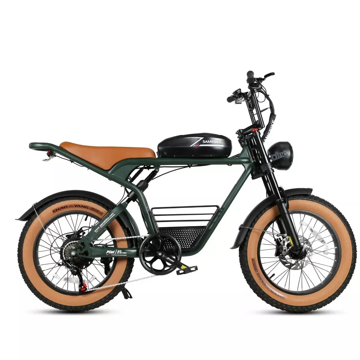 Electric Mountain Bike 1200W Motor Motorcycle Style 4.0 Fat tires
