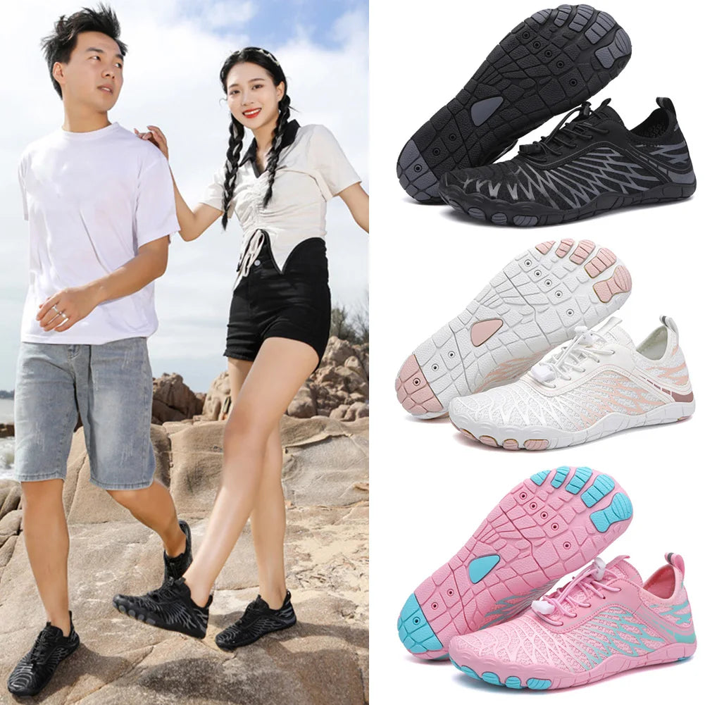 Men Women Wading Shoes Quick-Dry Aqua Shoes