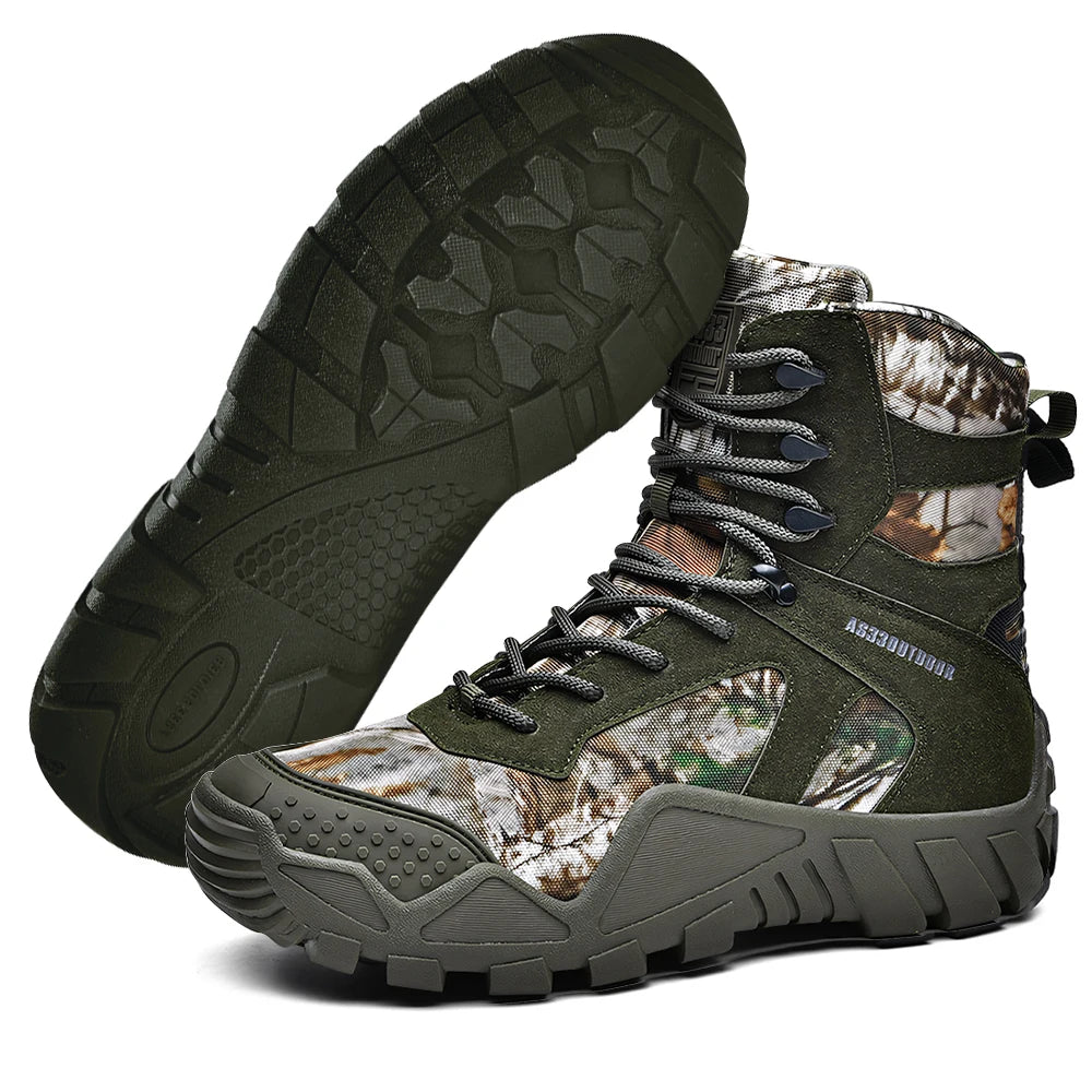 Men's waterproof hiking boots,