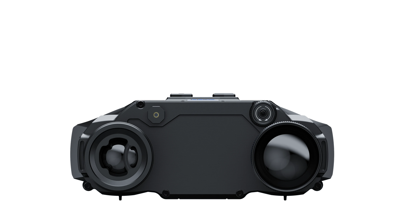 Thermal Imaging Binocular Built-in Rangefinder 20mK 12μm Video Recording Camera