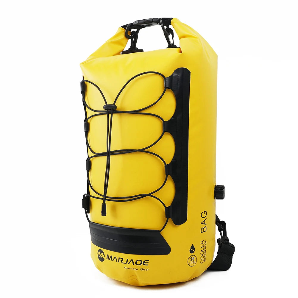 20L Outdoor Storage Backpack Dry Wet Separation Roll