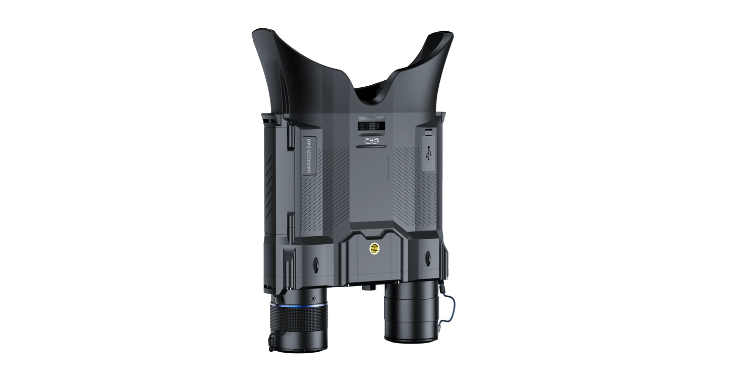 Thermal Imaging Binocular Built-in Rangefinder 20mK 12μm Video Recording Camera