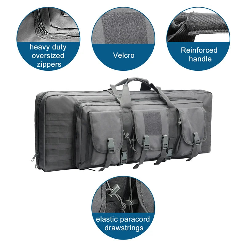 32 38 42 48 inch Tactical Double Rifle Bag Sniper