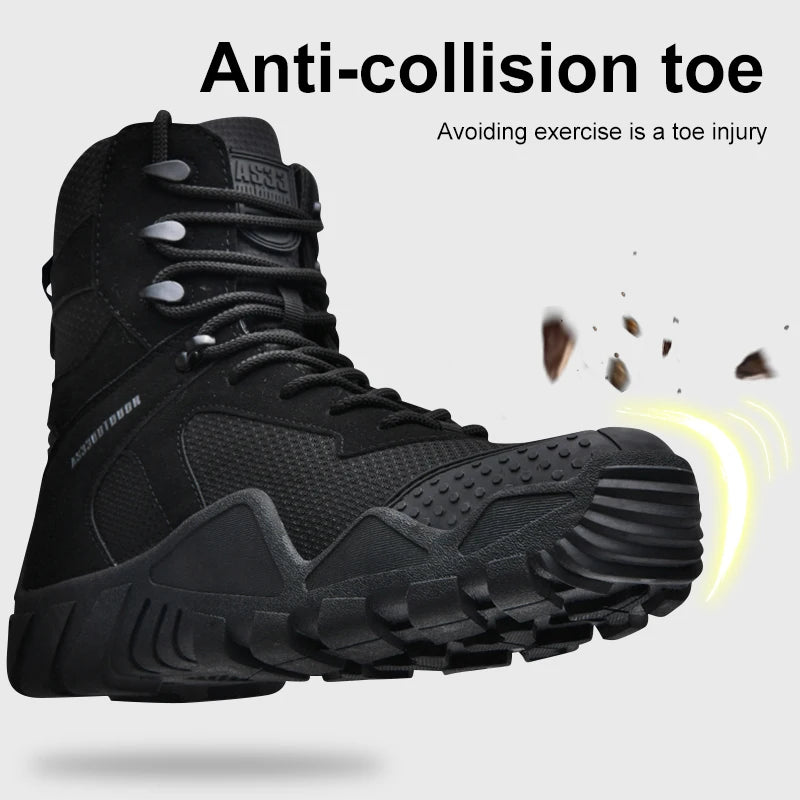 Men's waterproof hiking boots,
