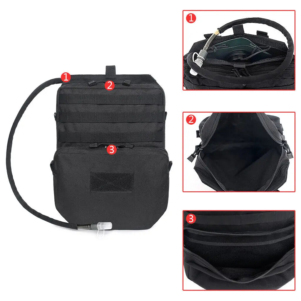 Backpack Hydration Pouch Water Pack Bag for Outdoor Hunting