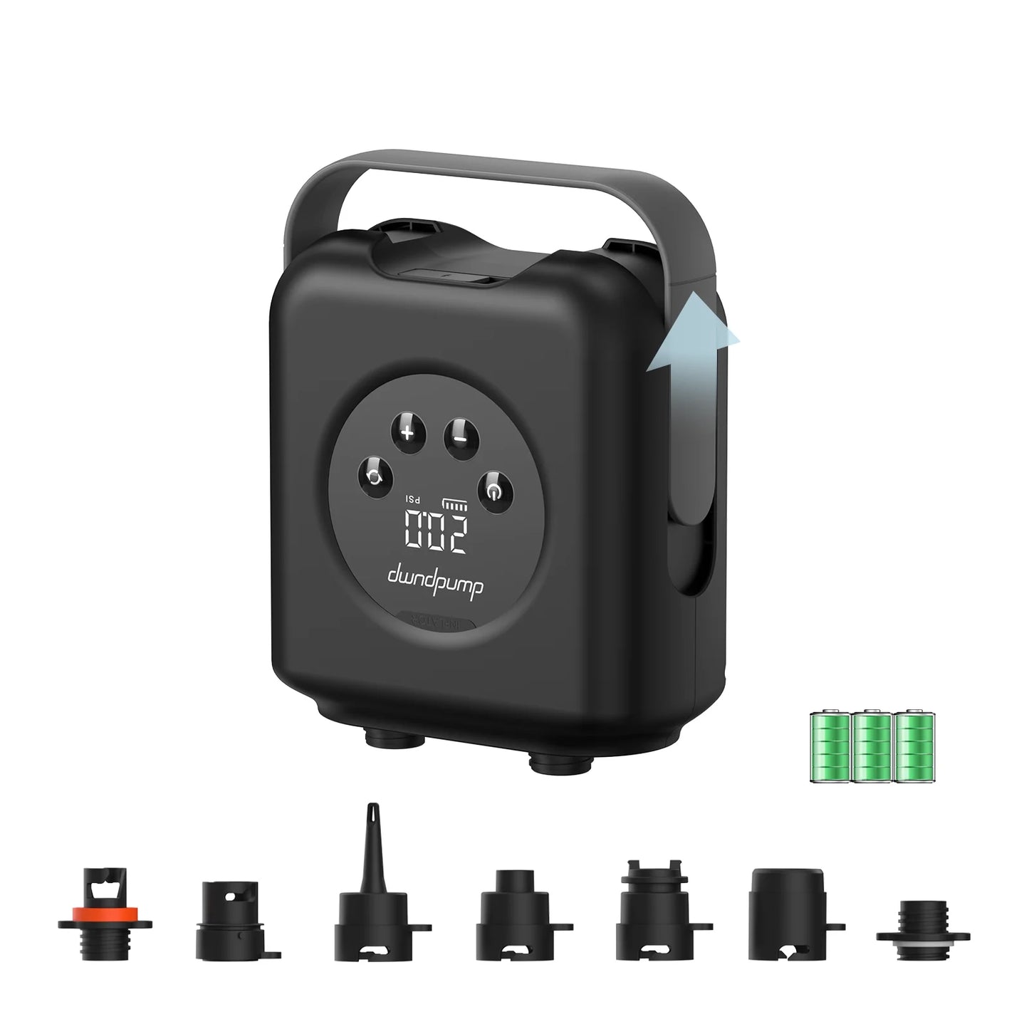 Rechargeable SUP Pump 20PSI High Pressure Air Pump for Paddle Board, Kayaks, Mattress