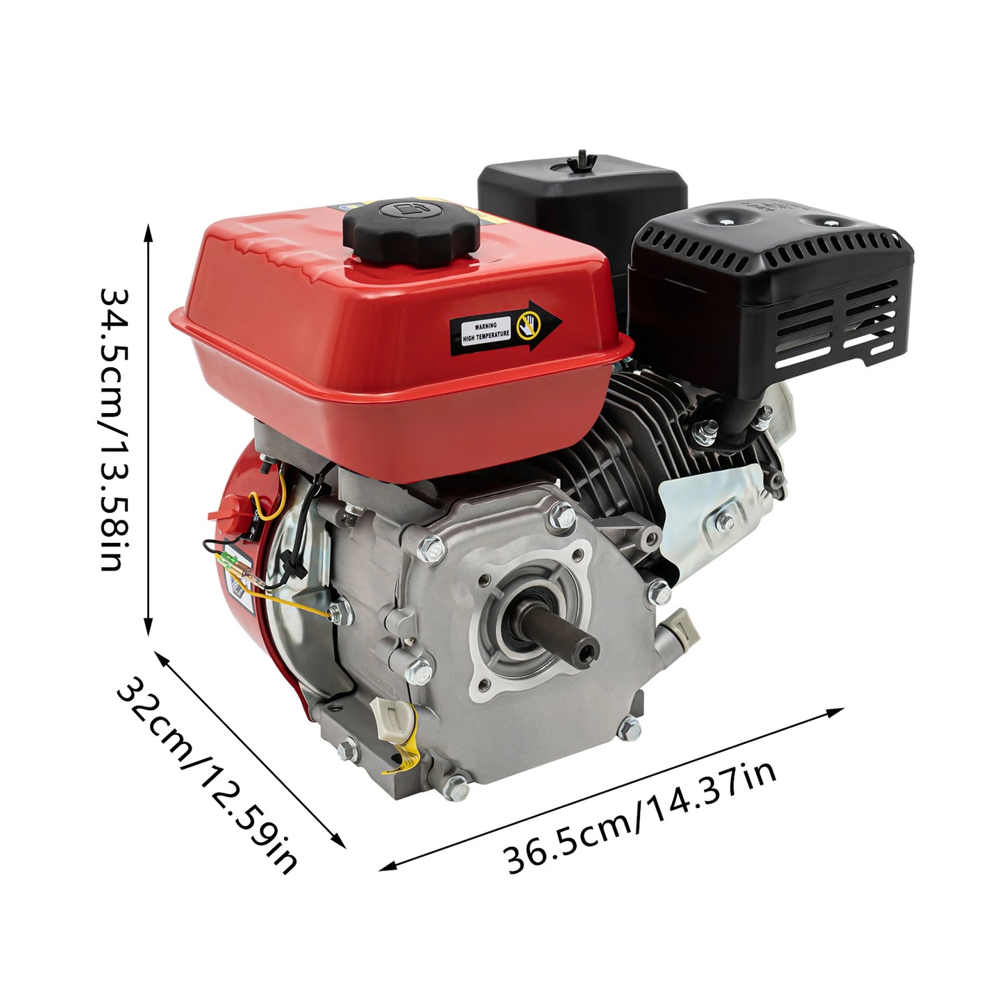 7.5hp 212cc 4stroke Outboard Motor For Stern 9.84-19.69 Feet In Length Dinghies