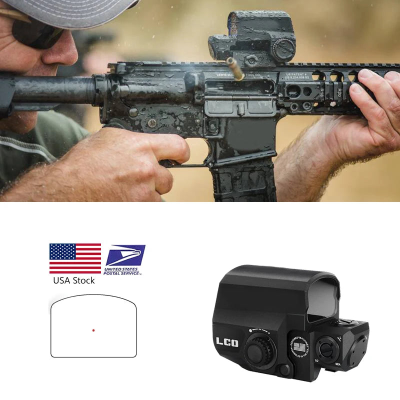 Red Dot Holographic Reflex Sight Fit All 20mm Rail Mount