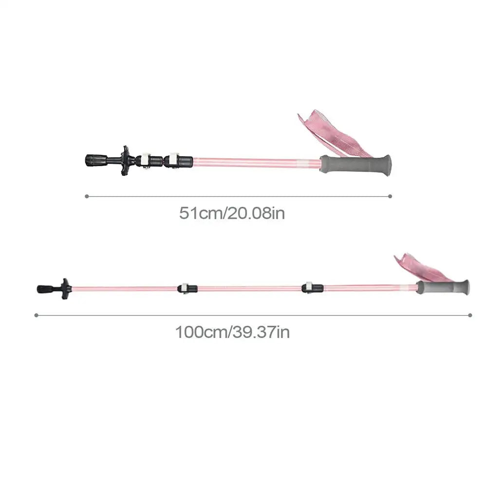 Telescopic Child Trekking Walking Camping Hiking Stick Set
