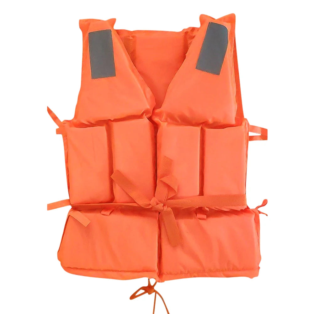 Life Jacket Fishing Life Jacket with Whistle Water Sports Survival for Kayaking Boating