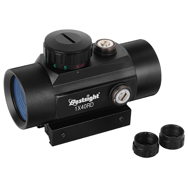 1x40 Red Dot Sight Green Red Dot Sight Illuminated with 11/20mm Rails