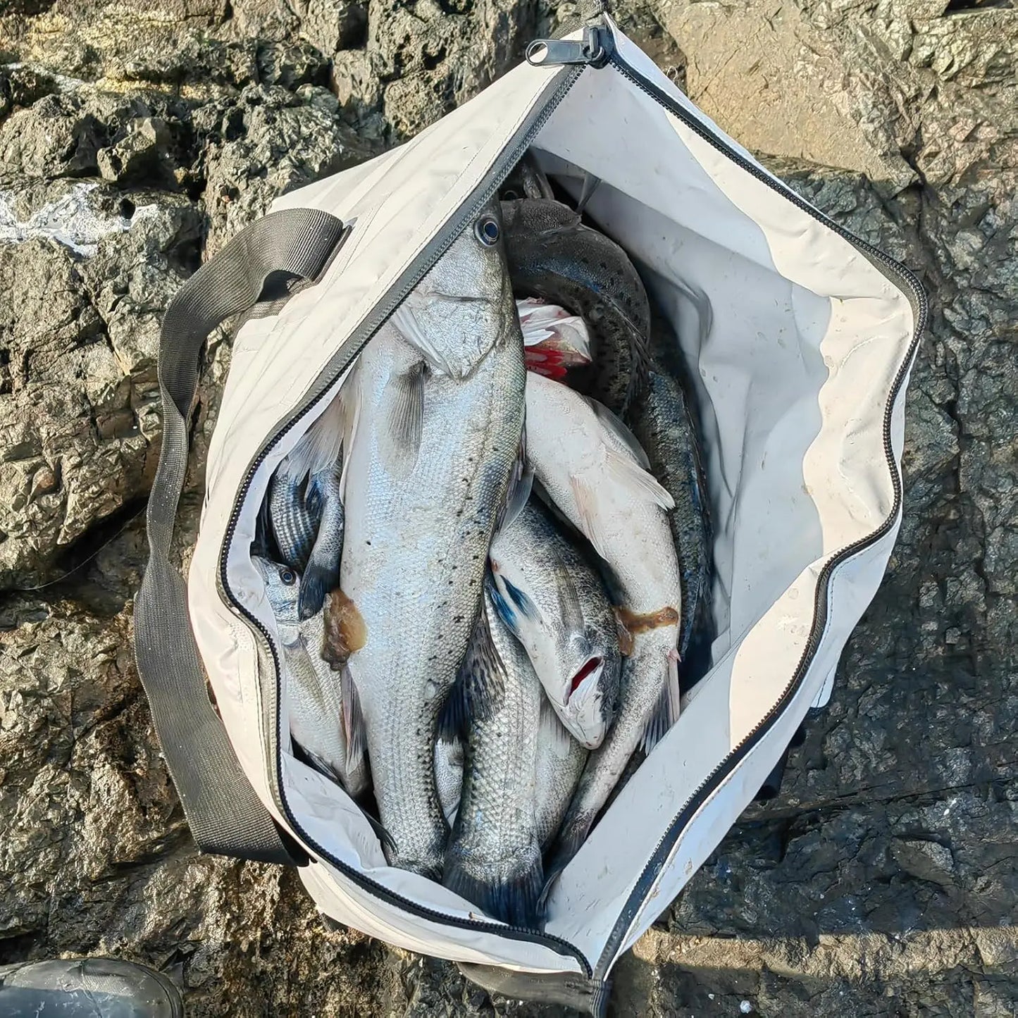 Insulated Fish Bag Cooler Flat Bottom