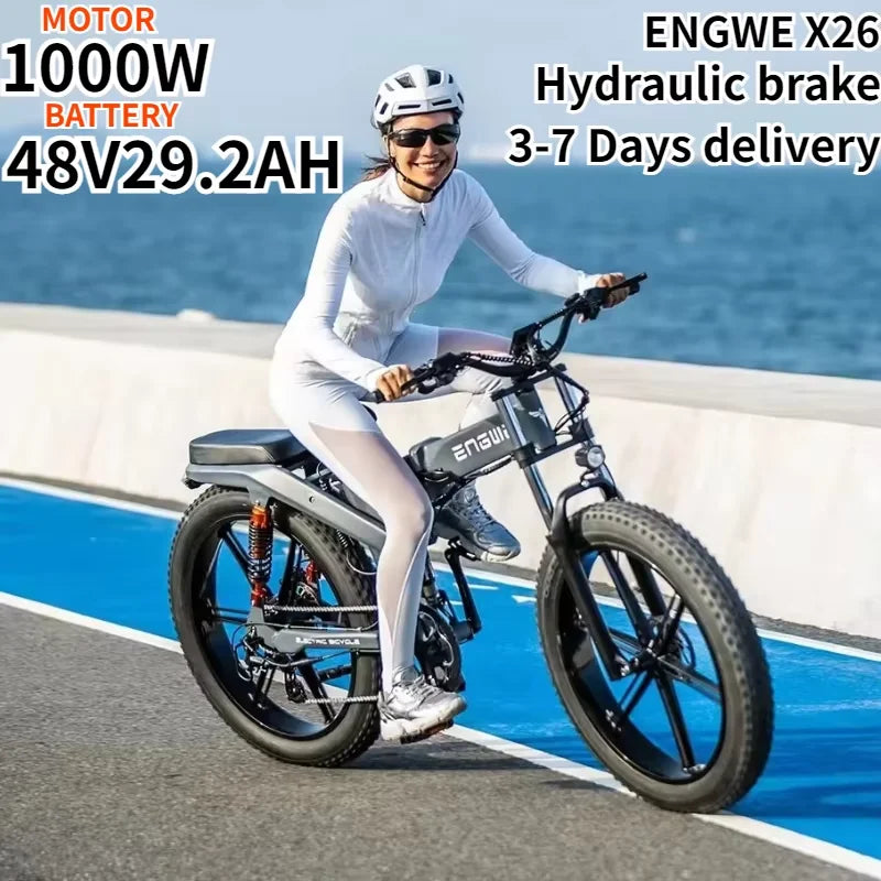1000W Motor Lithium Battery All-terrain Electric Bicycle