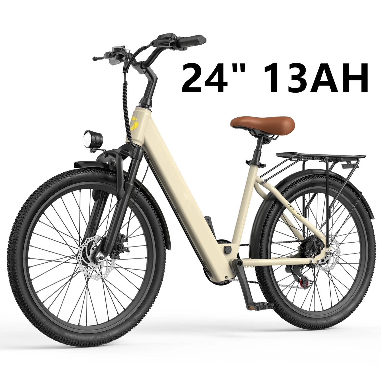 Adults Electric Bicycle, 26" 24" Electric Mountain Bike 500W Motor,21 Speed