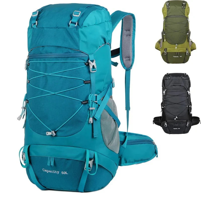 50L Travel Backpack Bags Waterproof