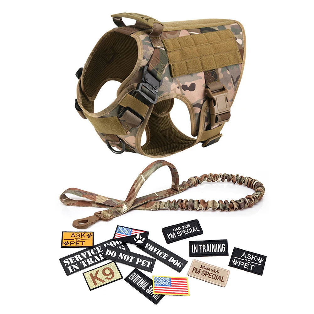 Training Vests Tactical Dogs Harnesses Accessories