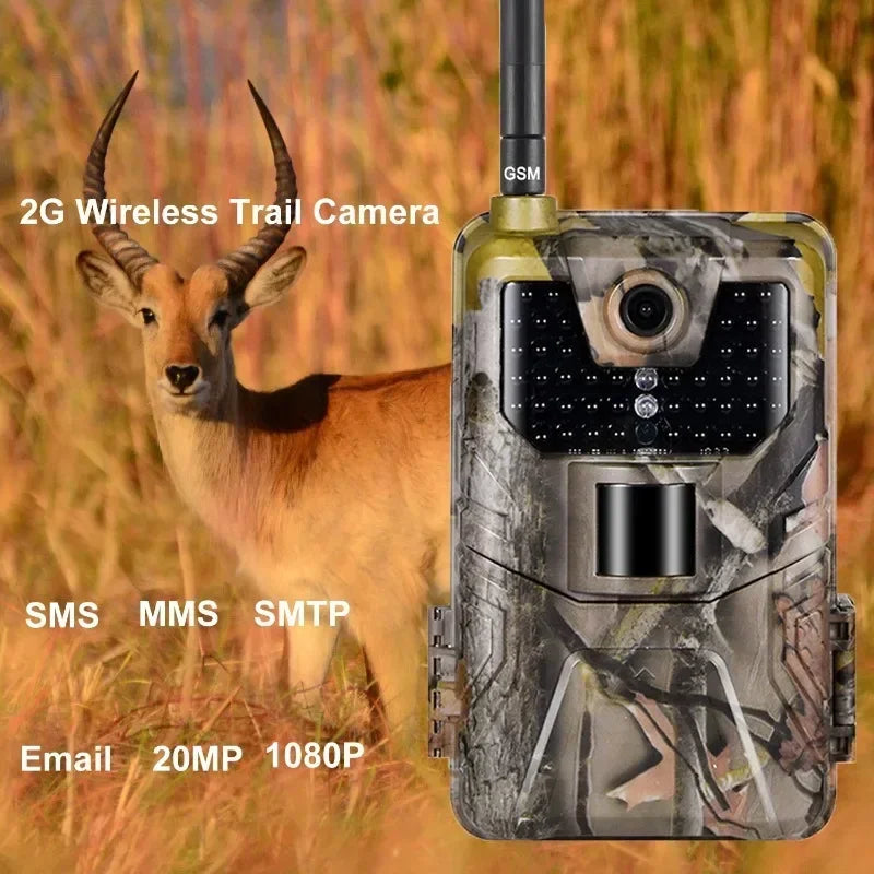 1080P Wildlife Trail Camera Night Vision Email Cellular Cameras