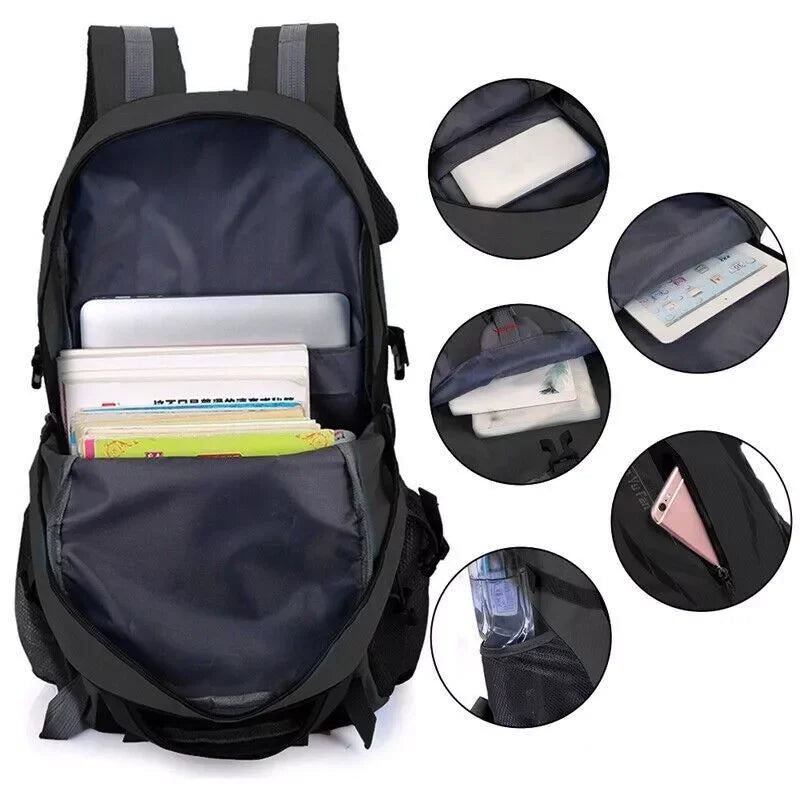 Men Women Travel Outdoor Backpack Rucksack