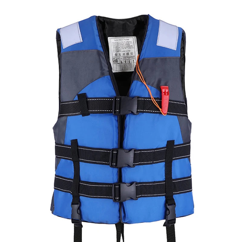 Life Vest with Whistle for Adults - Safe and Durable