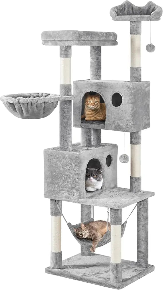 Cat Tree Tower for Indoor Cats Multi-Level Activity Center