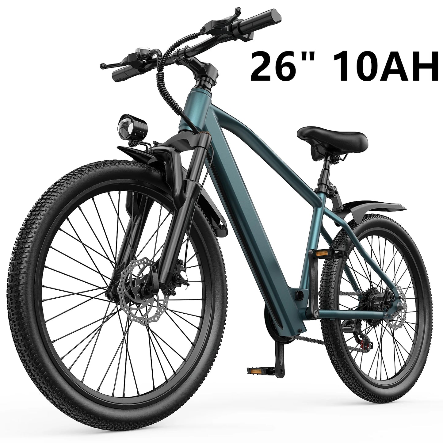 Adults Electric Bicycle, 26" 24" Electric Mountain Bike 500W Motor,21 Speed
