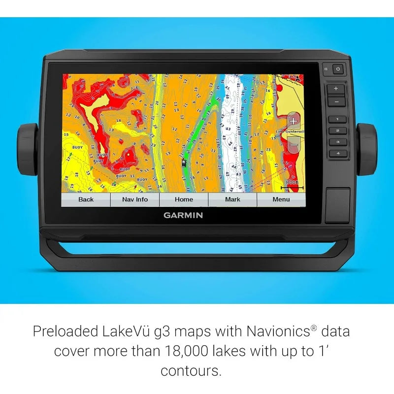 "Garmin ECHOMAP UHD 93sv with Transducer, 9" Touchscreen