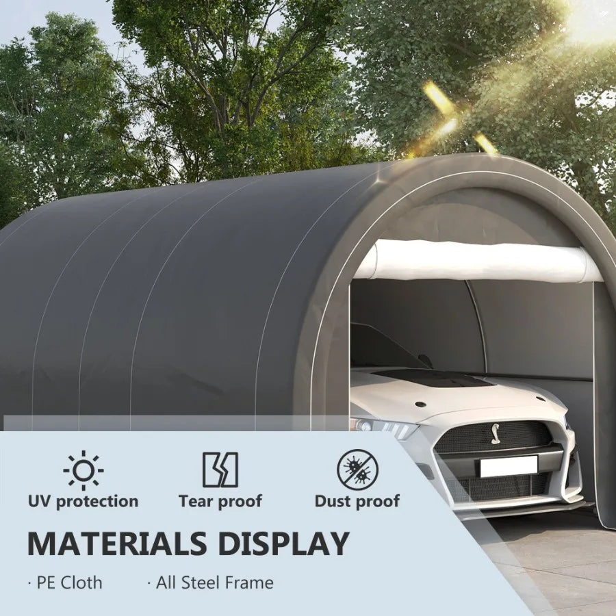 10' x 16' Carport Heavy Duty Portable Garage Storage Tent