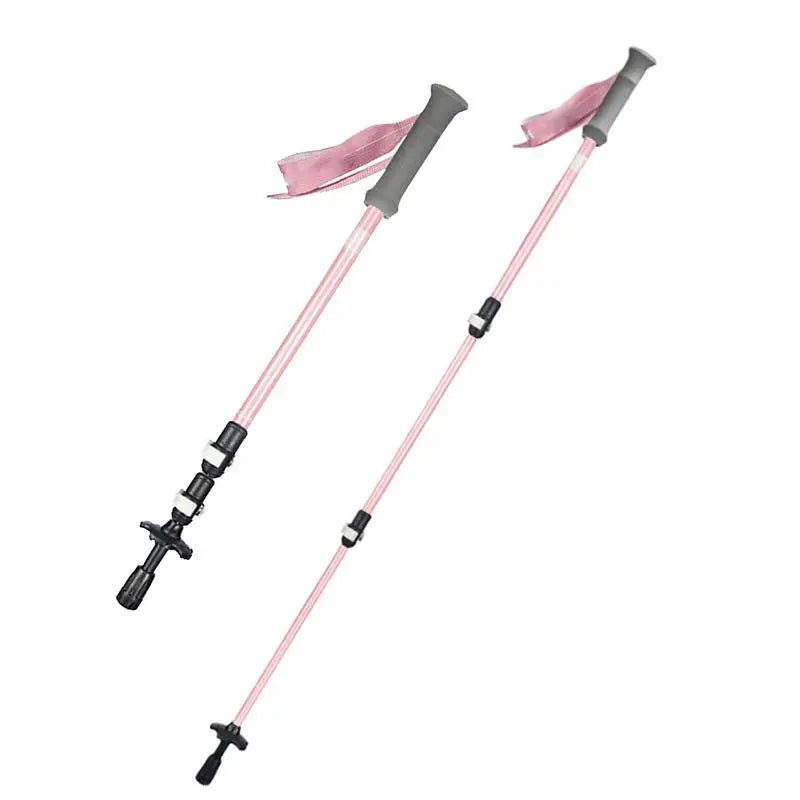 Telescopic Child Trekking Walking Camping Hiking Stick Set