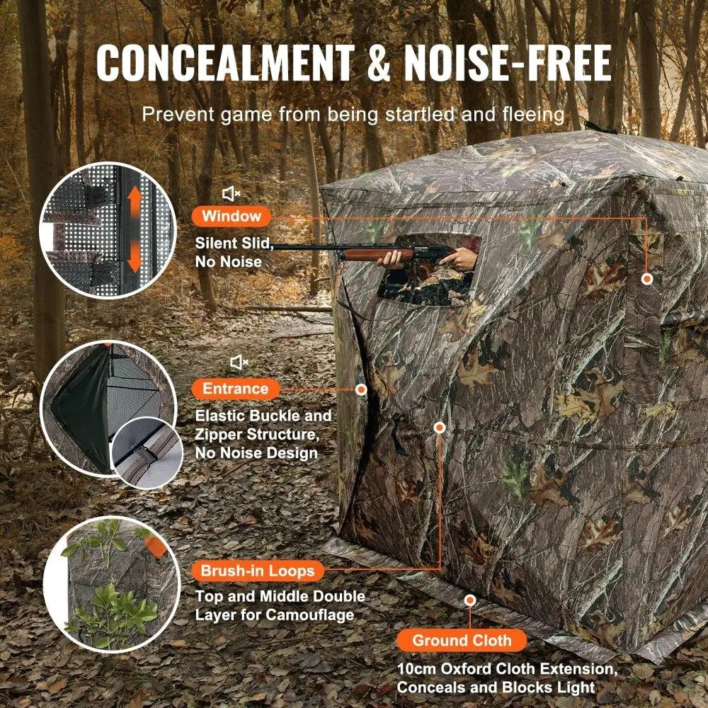 Portable 270 Degree See Through for Blind for 1-2 Persons Easy