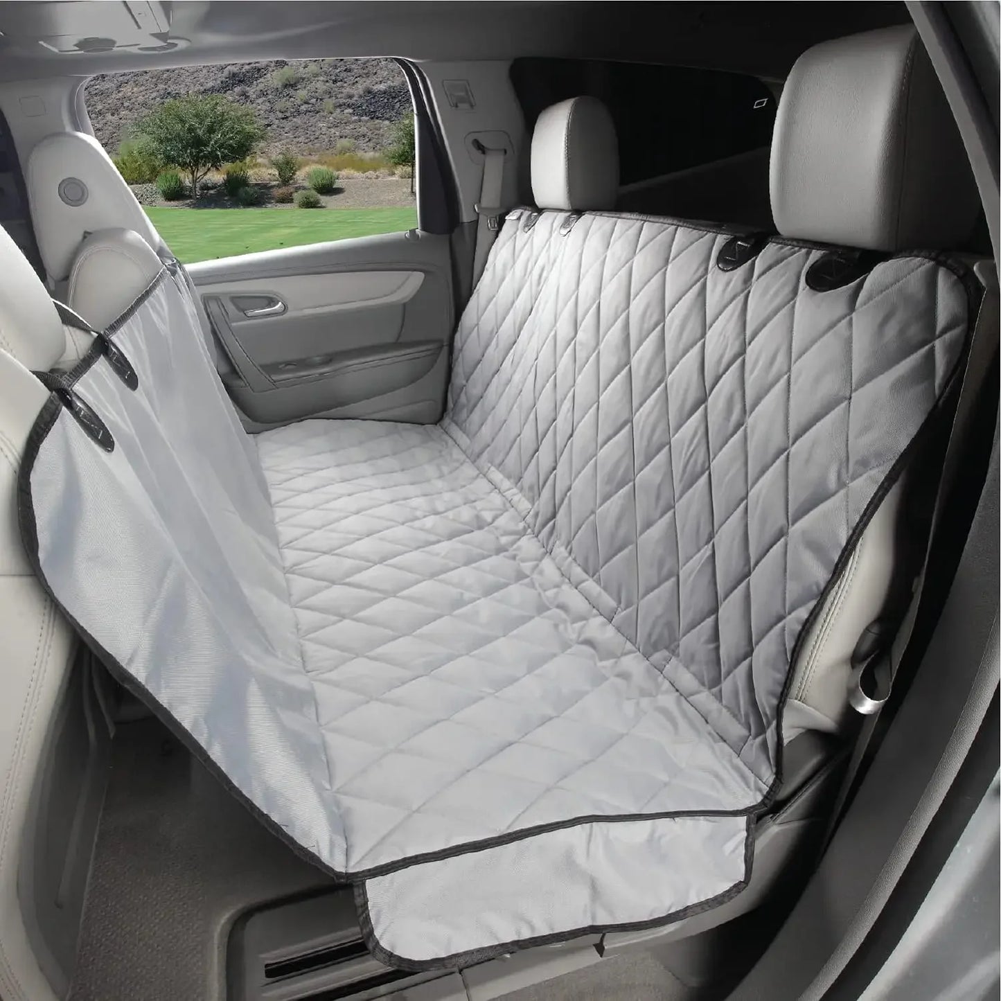 Dog Backseat Cover for Cars, SUVs, and Trucks – Waterproof Layers