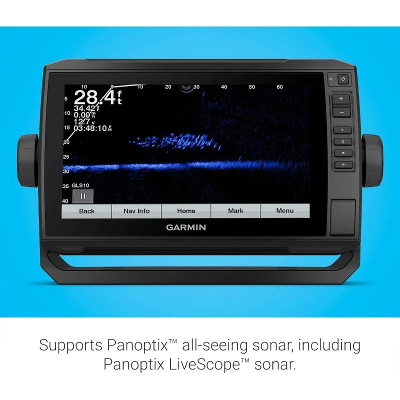 "Garmin ECHOMAP UHD 93sv with Transducer, 9" Touchscreen