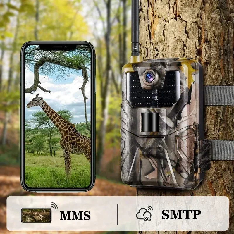 1080P Wildlife Trail Camera Night Vision Email Cellular Cameras