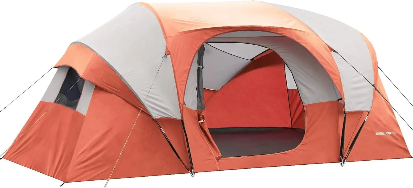 10 Person Camping Tent - Portable Easy Set Up Family Tent