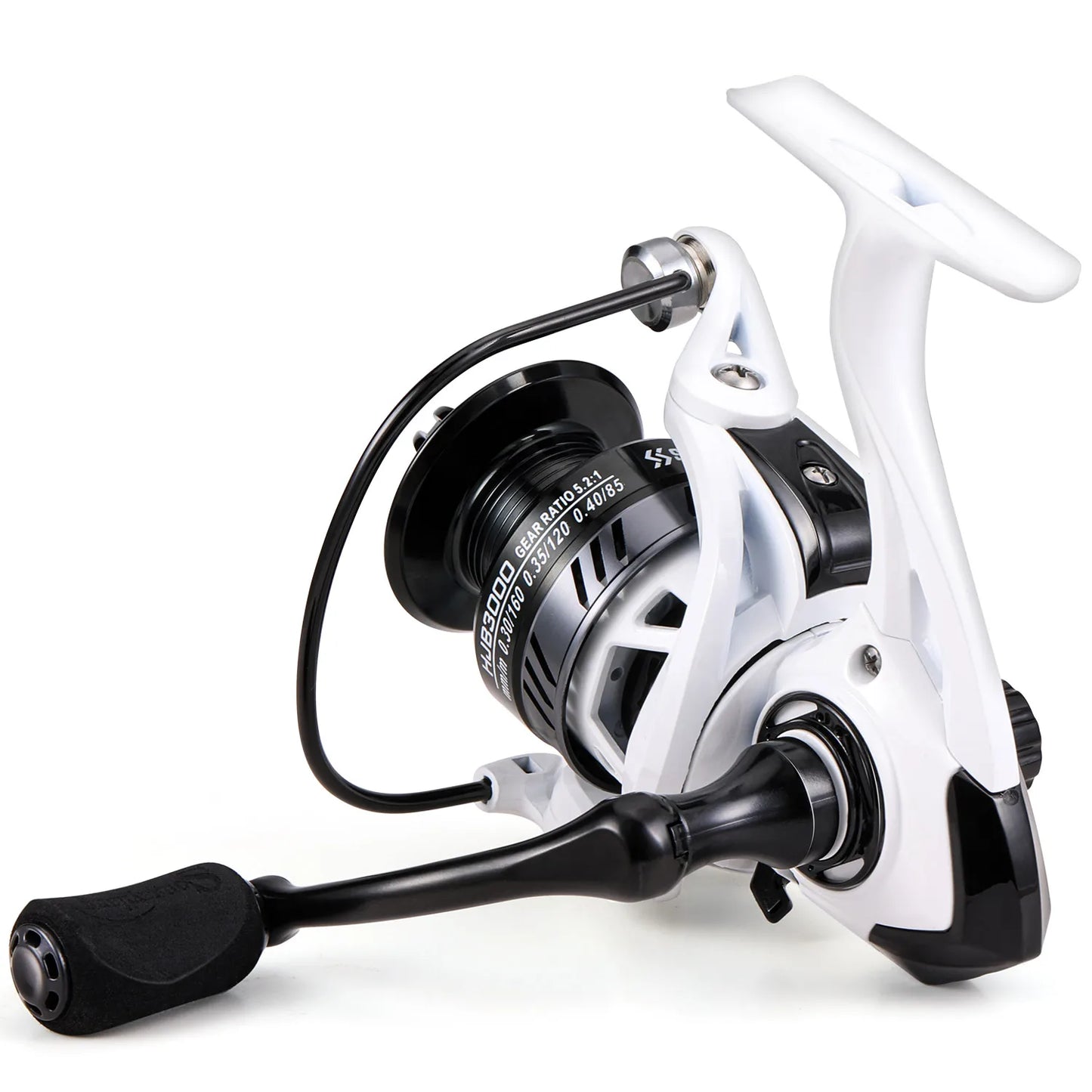 Sougayilang 2000 3000 Spinning Reel High Speed 5.2:1 Ratio Fishing Reel