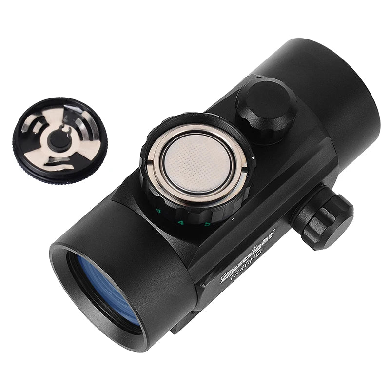 1x40 Red Dot Sight Green Red Dot Sight Illuminated with 11/20mm Rails