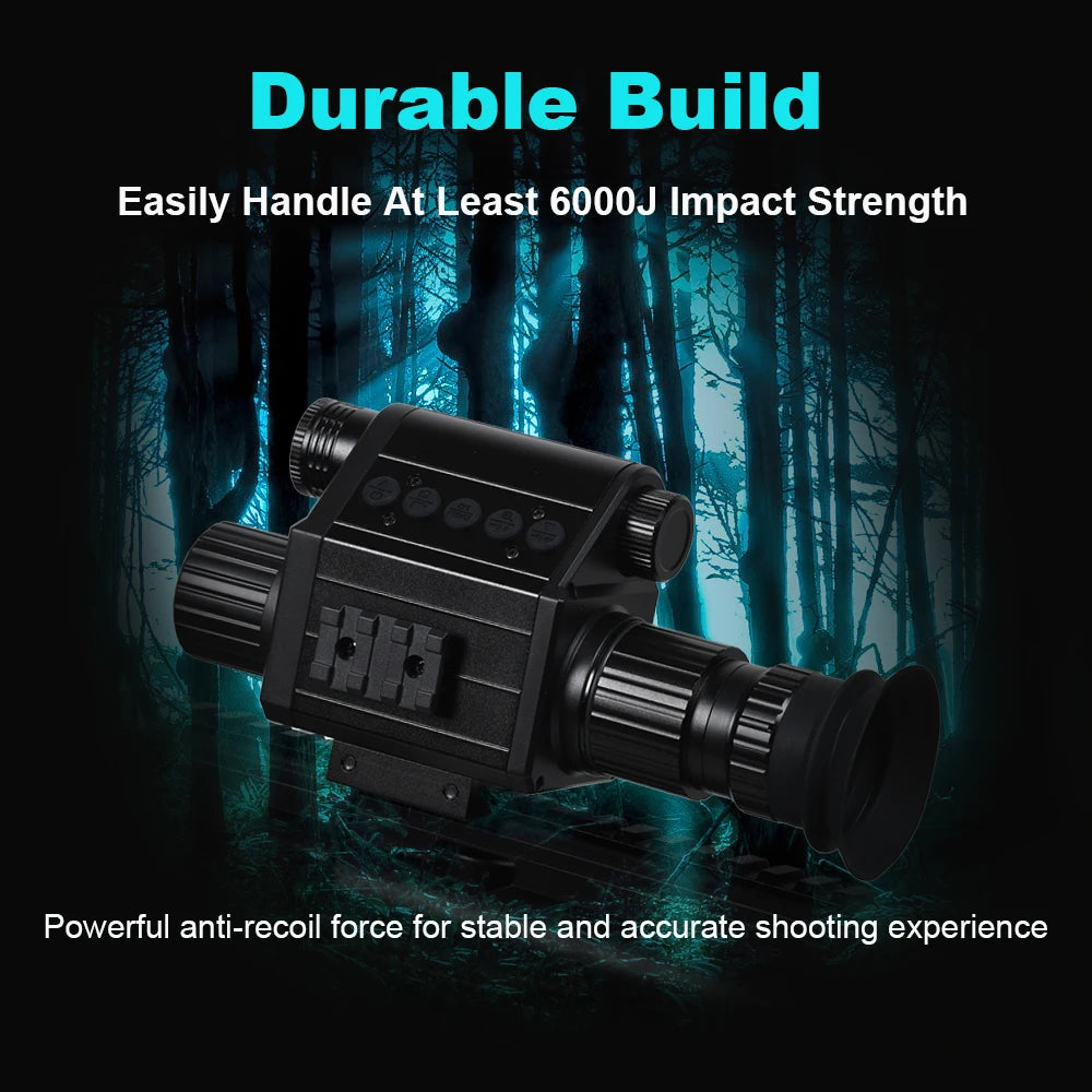 Digital Night Vision Riflescope 940nm IR Scope Sight Monocular 5X